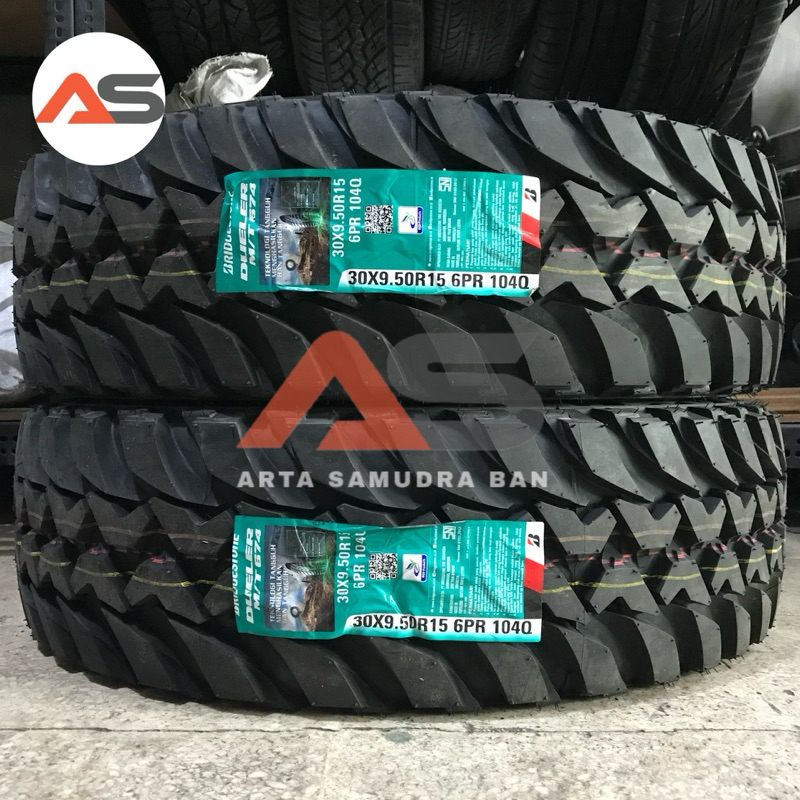 Jual Ban Bridgestone Dueler M/T MT 674 D674 30 X 9.5 30X9.5 R 15