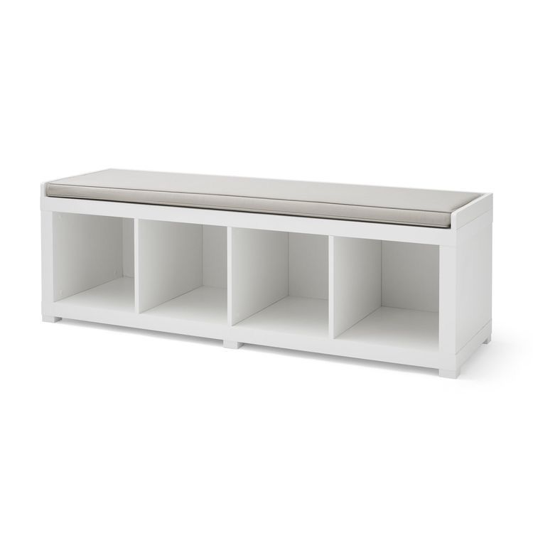 Jual Bangku minimalis bench storage kursi dengan rak | Shopee Indonesia