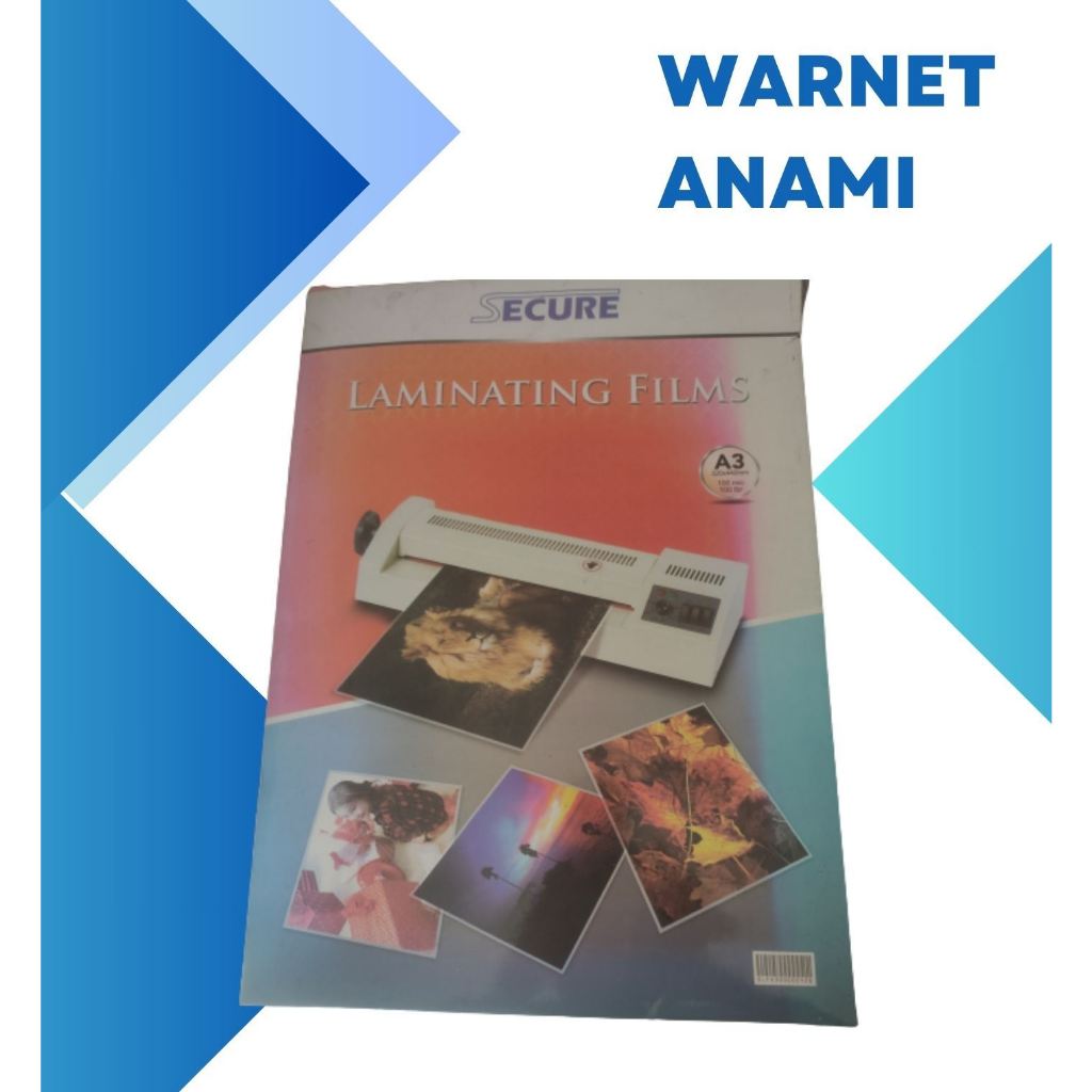 Jual Plastik Laminating Secure A3 100 Lembar | Shopee Indonesia