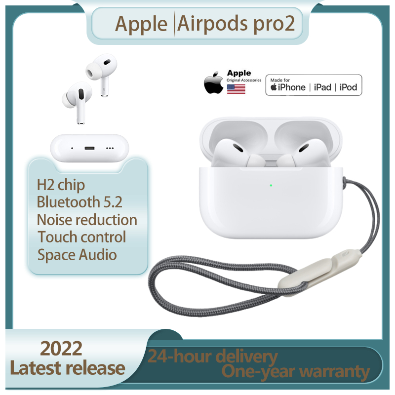 Jual [100 Ori] Air/pods pro 2 secondhand earphones are shipped