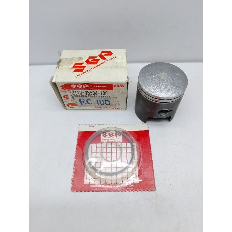 Jual piston ring kit suzuki RC100 RC 100 BRAVO SPIRIT os 100 original