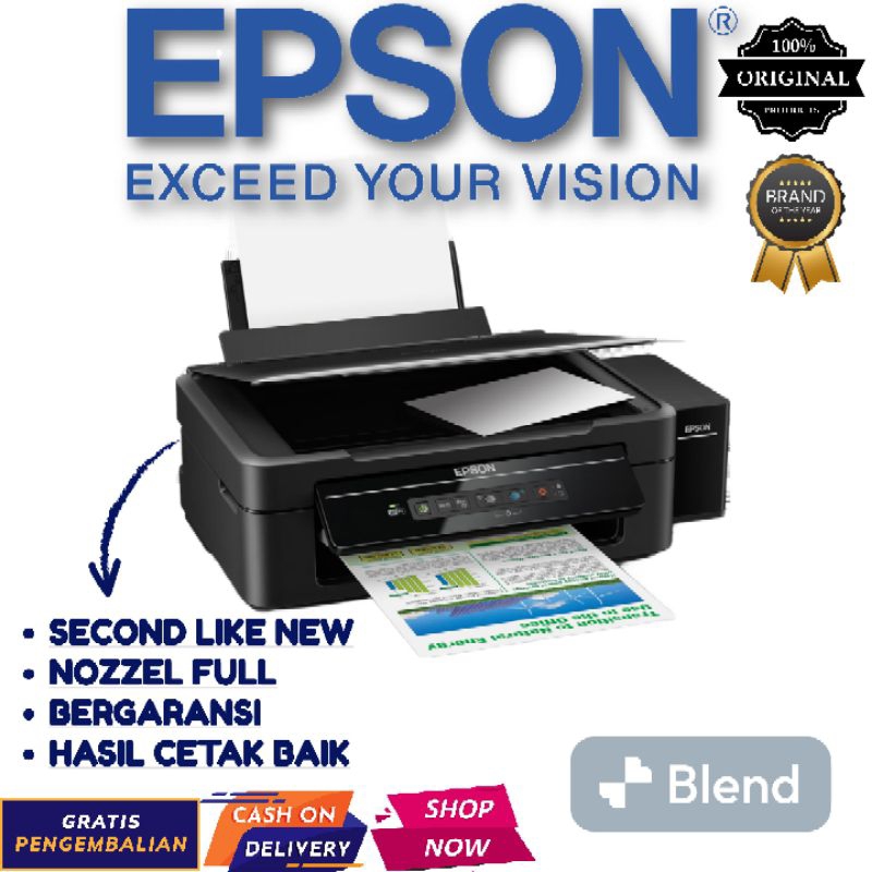 Jual Printer Epson L355l365 Scan Copy Wifi Direct Shopee Indonesia 5762