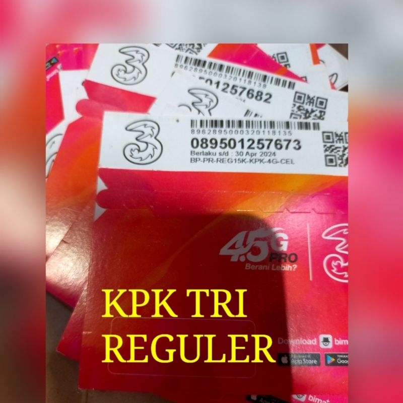 Jual PERDANA TRI REGULER EXP 30 APRIL 2024 Shopee Indonesia