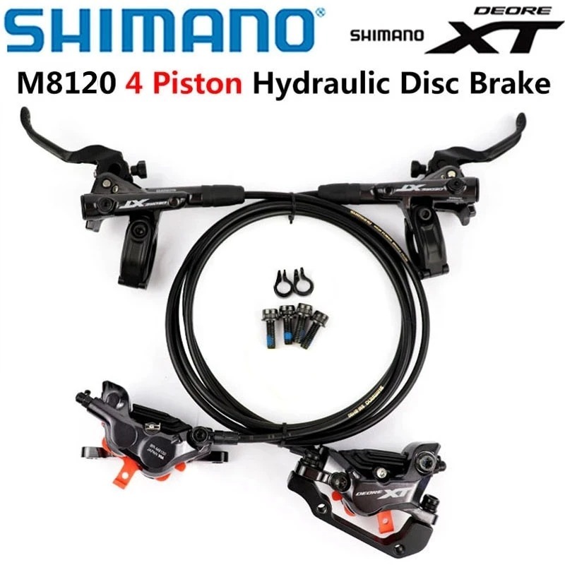 Jual BRAKESET SHIMANO DEORE XT M8120 4 PISTON | Shopee Indonesia