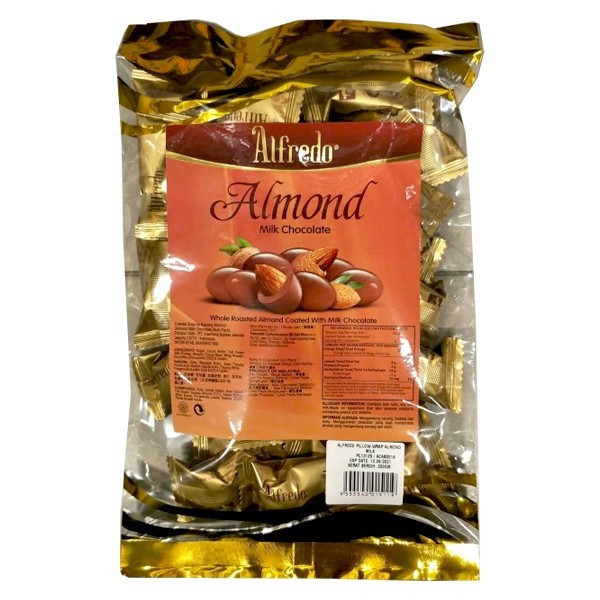 Jual Alfredo Almond Milk Chocolate 200 g Shopee Indonesia