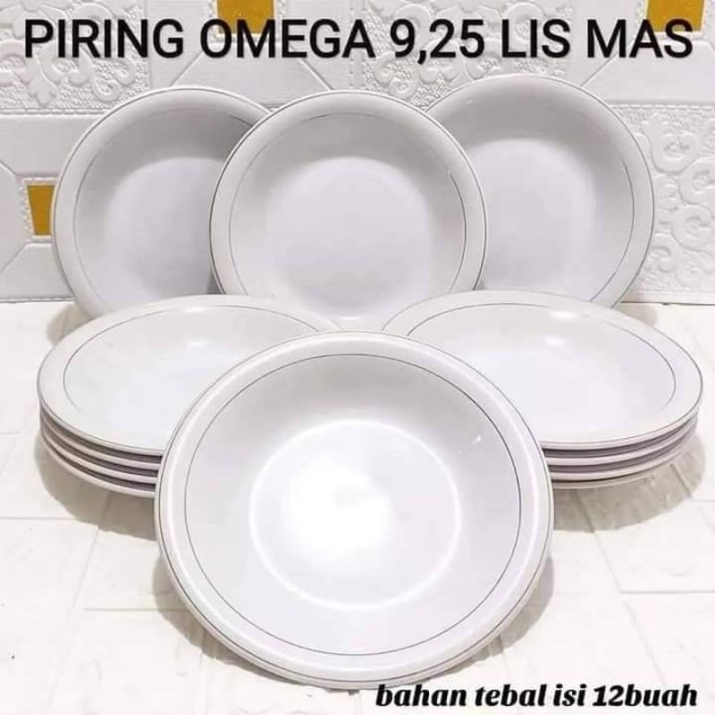 Jual Piring List Emas Piring Acara Piring Makan Piring Keramik Shopee Indonesia