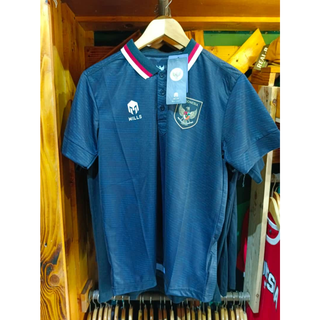 Jual Jesey Timnas Alternate - Hitam | Shopee Indonesia