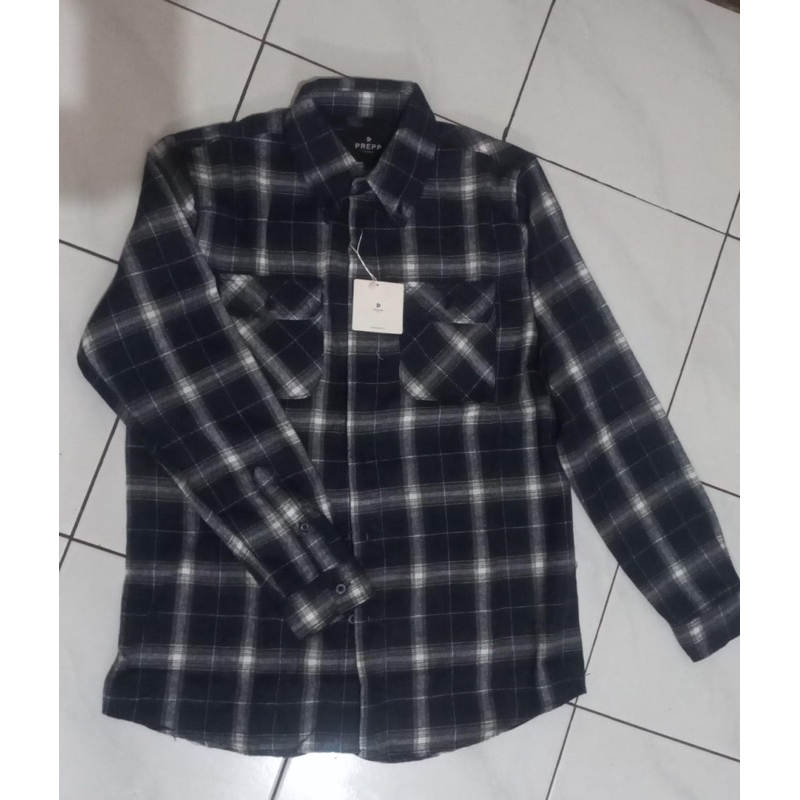 Jual KEMEJA FLANEL PREPP STUDIO | ORIGINAL IMPERFECT SALE | Shopee ...