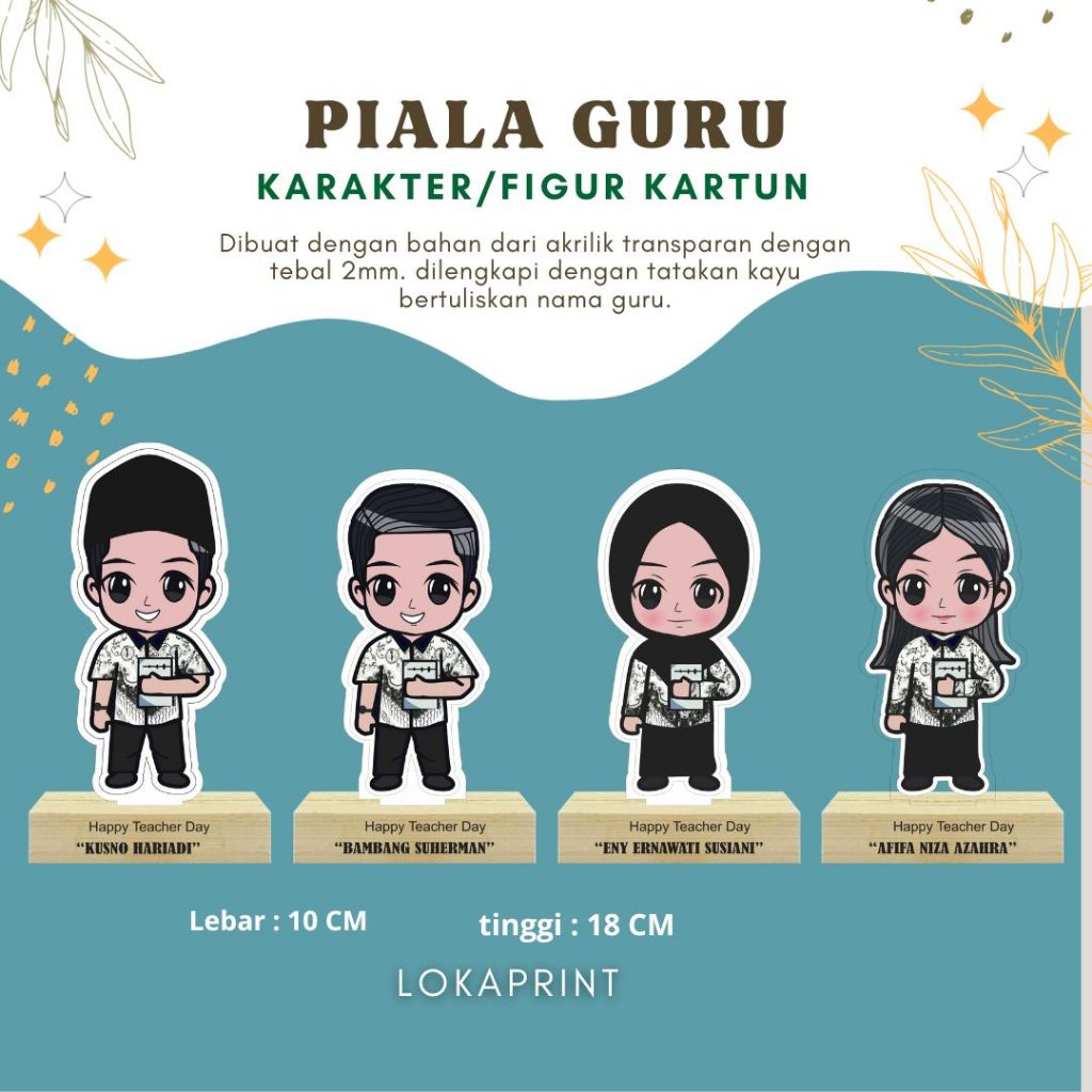 Jual Kado Hari Guru Nasional Model 4 Batik PGRI | Shopee Indonesia