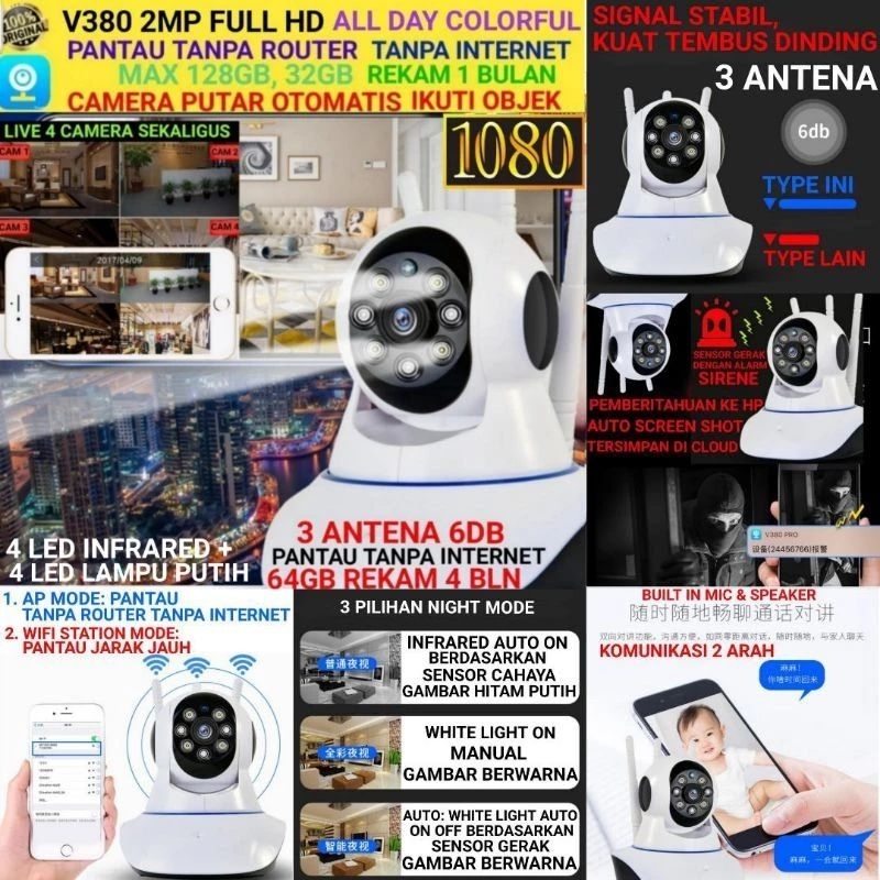 Ip camera hot sale tanpa internet