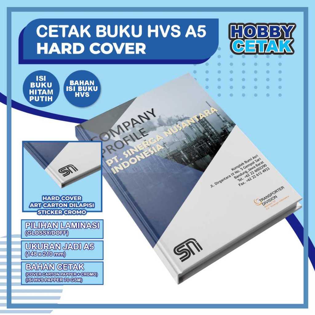 Jual Cetak Buku Majalah Katalog Ukuran A5 Bahan Isi Hvs Hitam Putih B