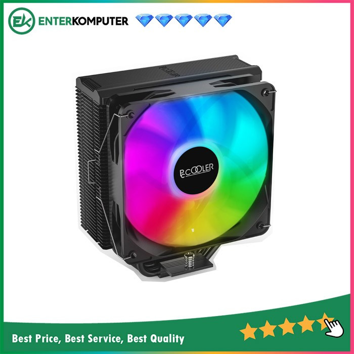 Jual Pccooler Paladin Ex Argb Cpu Cooler Heat Pipes Black