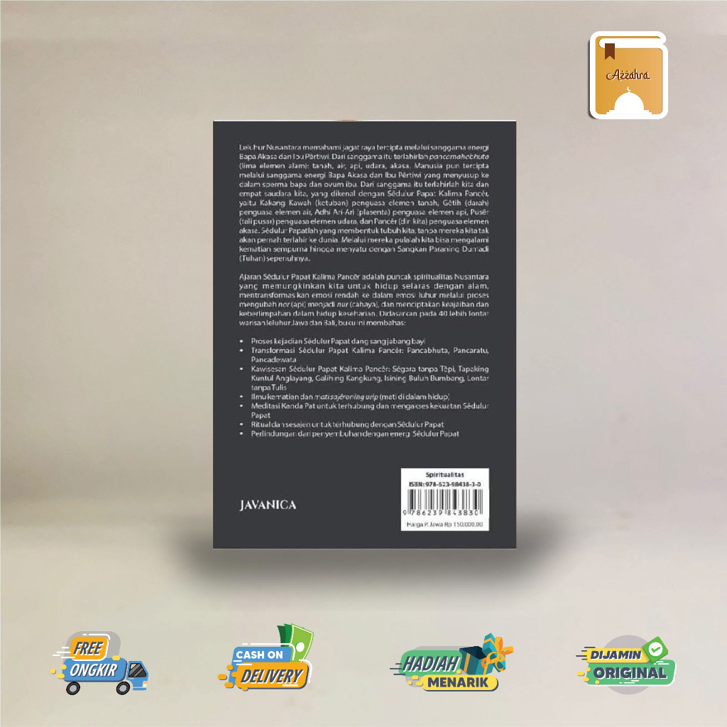 Jual BUKU SEDULUR PAPAT KALIMA PANCER : ILMU RAHASIA KELAHIRAN DAN ...