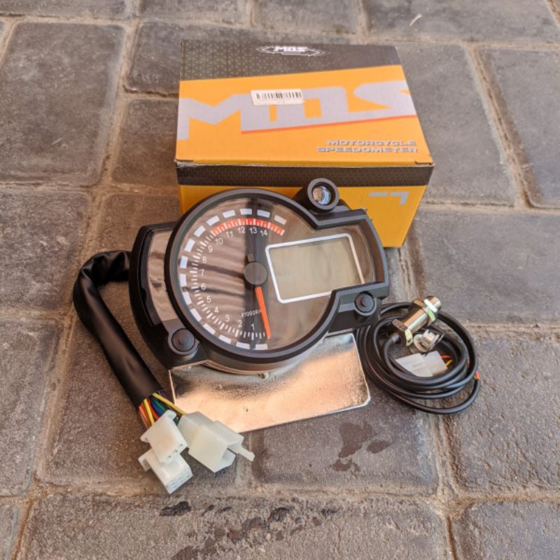 Jual Spido Digital Koso rx2n Set pangkon speedometer rx2 spedo cb plus ...