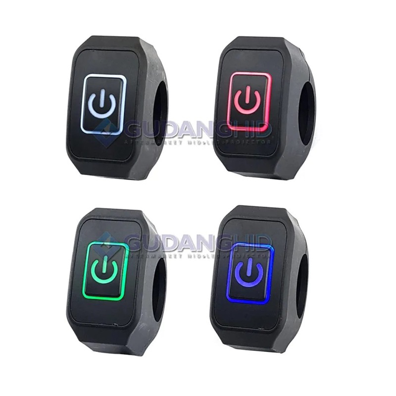 Jual saklar on off stang lampu saklar stang LED bisa semua motor ...