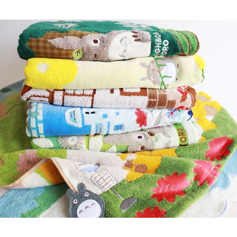 Jual Totoro and jiji's bath towel handuk mandi totoro Shopee Indonesia