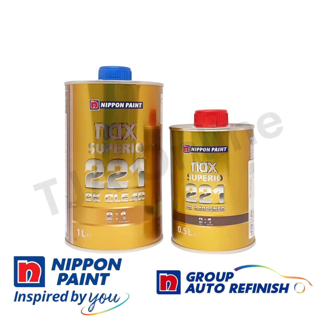 Jual Clear Coat Nippon Paint Nax Superio 221 2K Nippon Paint Clear 21