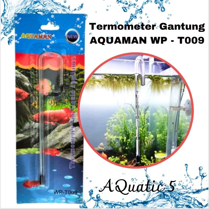 Jual Termometer AQUAMAN WP T009 Alat Pengukur Suhu Air Termometer ...