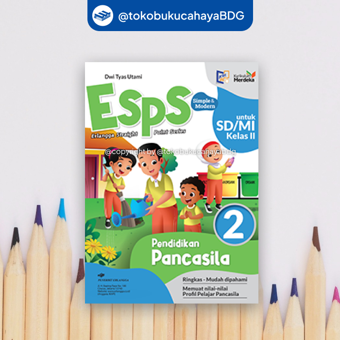Jual BUKU ESPS PENDIDIKAN PANCASILA PPKN Kelas 1 2 3 4 5 6 KURIKULUM ...