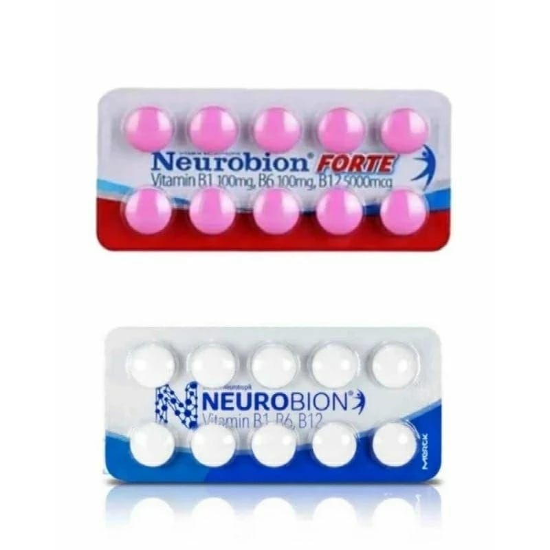 Jual Neurobion Putih & Neurobion Forte Pink 10 Tablet | Shopee Indonesia