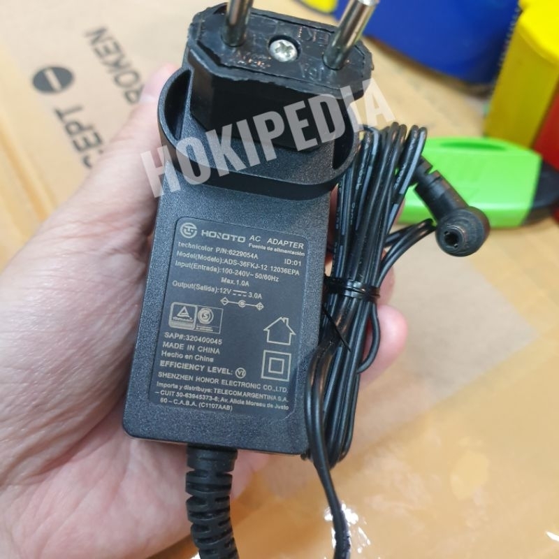 Jual Adaptor DVR Dan Kamera CCTV Pengintai 2A 12V murni asli ADAPTOR ...