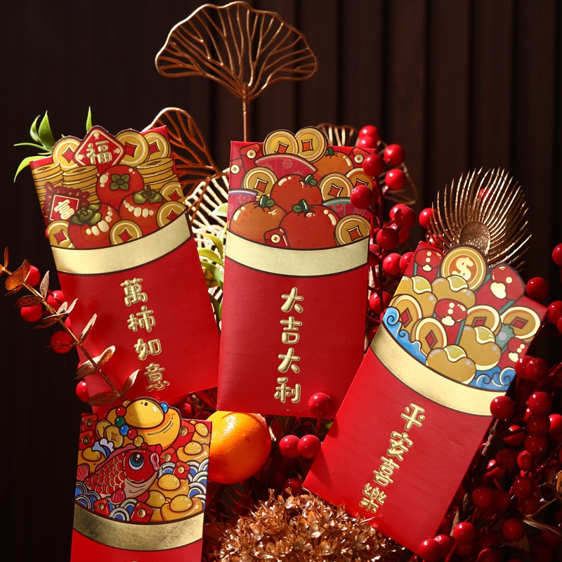 Jual Hong Bao Imlek Sincia Chinese New Year Angpau Tahun Ular 2025 ...