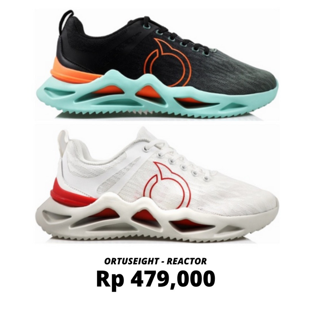 Jual Obral Cuci Gudang Sepatu Running Ortuseight Reactor Original ...