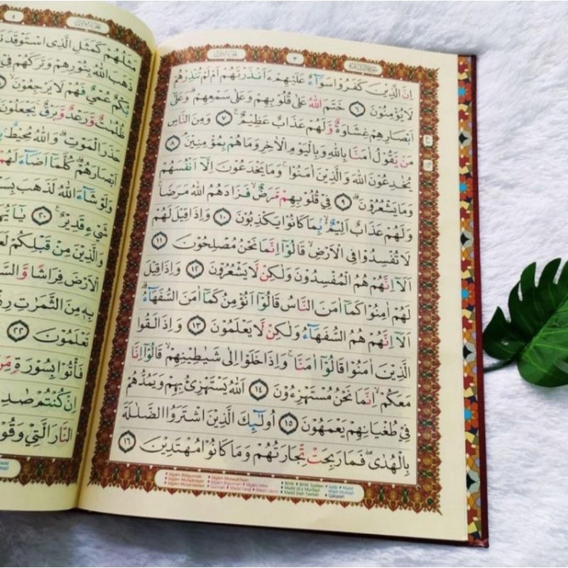 Jual Alquran Ar Razzaq A3 Jumbo, Tajwid Warna Arrazzaq, Alquran Arrazaq ...