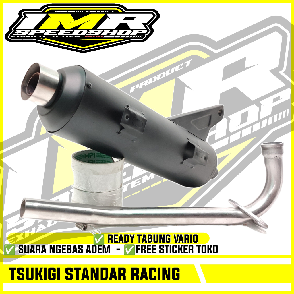 Jual KNALPOT TSUKIGI STANDAR RACING MIO SPORTY SMILE SOUL KARBU J GT ...