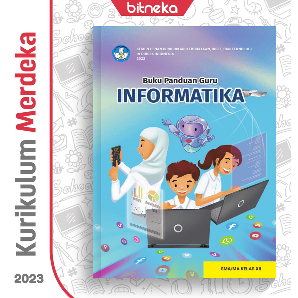 Jual Buku Panduan Guru Informatika SMA/SMK/MA Kelas 12 Kurikulum ...