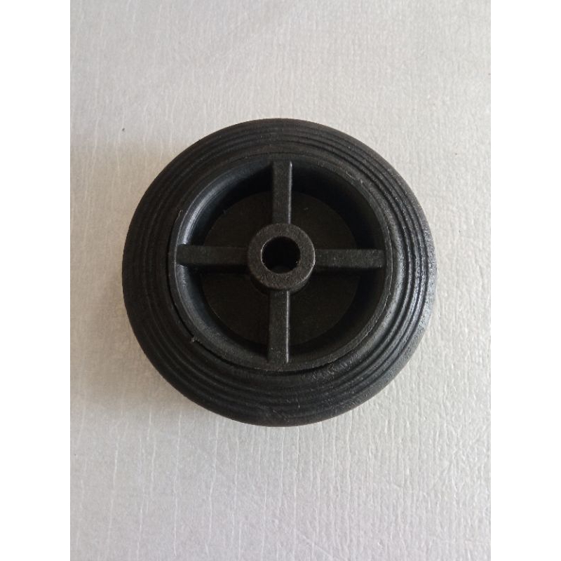 Jual Roda kompresor roda troly diameter 4inchi / diameter 9,8cm ...