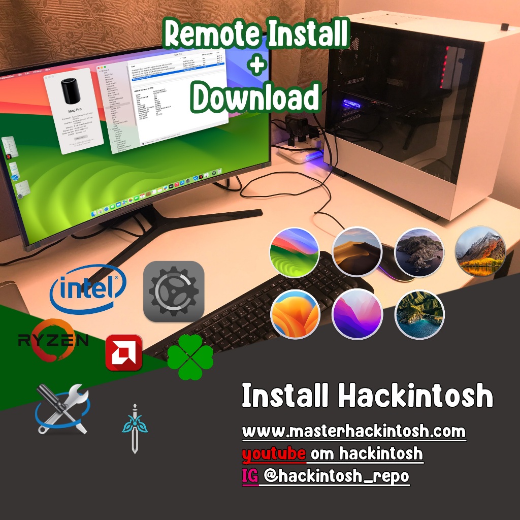 Jual Remote Install Mac OS Hackintosh di PC Windows Shopee Indonesia
