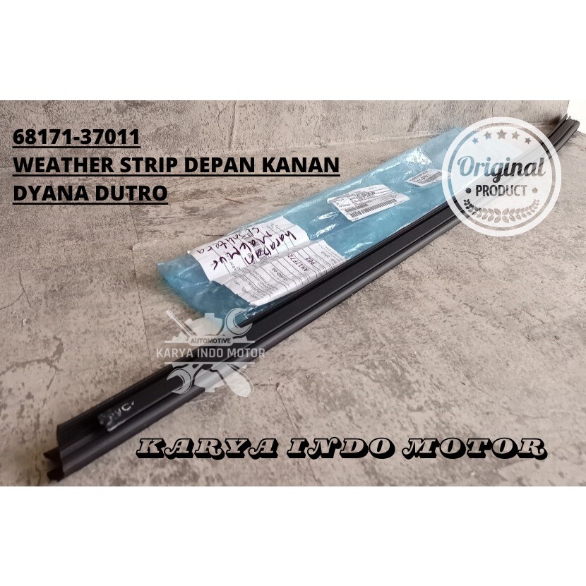 Jual Weather Strip Karet Pelipit Kaca Luar Toyota Dyna Dutro Kanan Shopee Indonesia