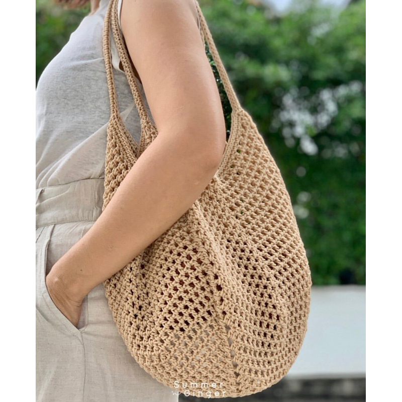 Jual Linen Bag Crochet Handmade Tas Rajut Wanita | Shopee Indonesia