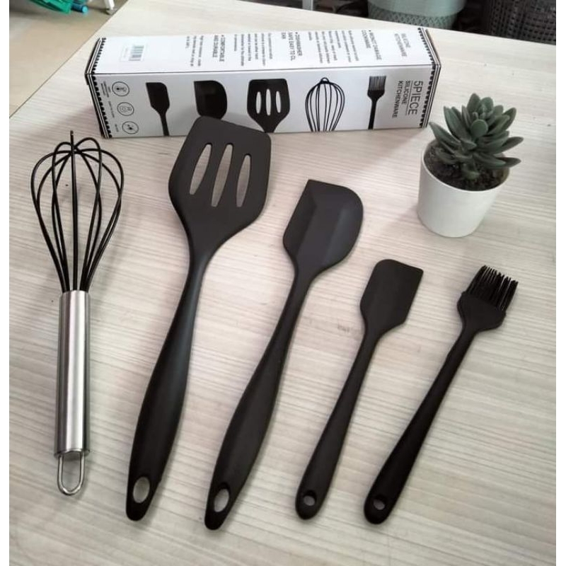 Jual Spatula Set Silicone Tahan Panas Gbm Store Shopee Indonesia