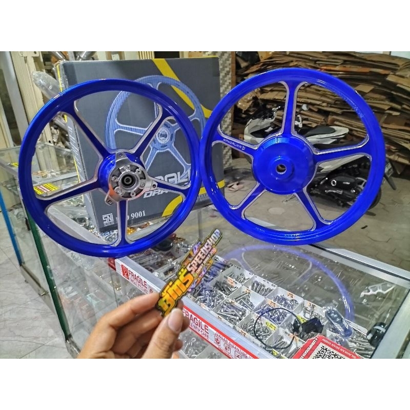 Jual Velg Vnd Ak Model Enkei Hylos Aerox Old Aerox New Ring Shopee Indonesia