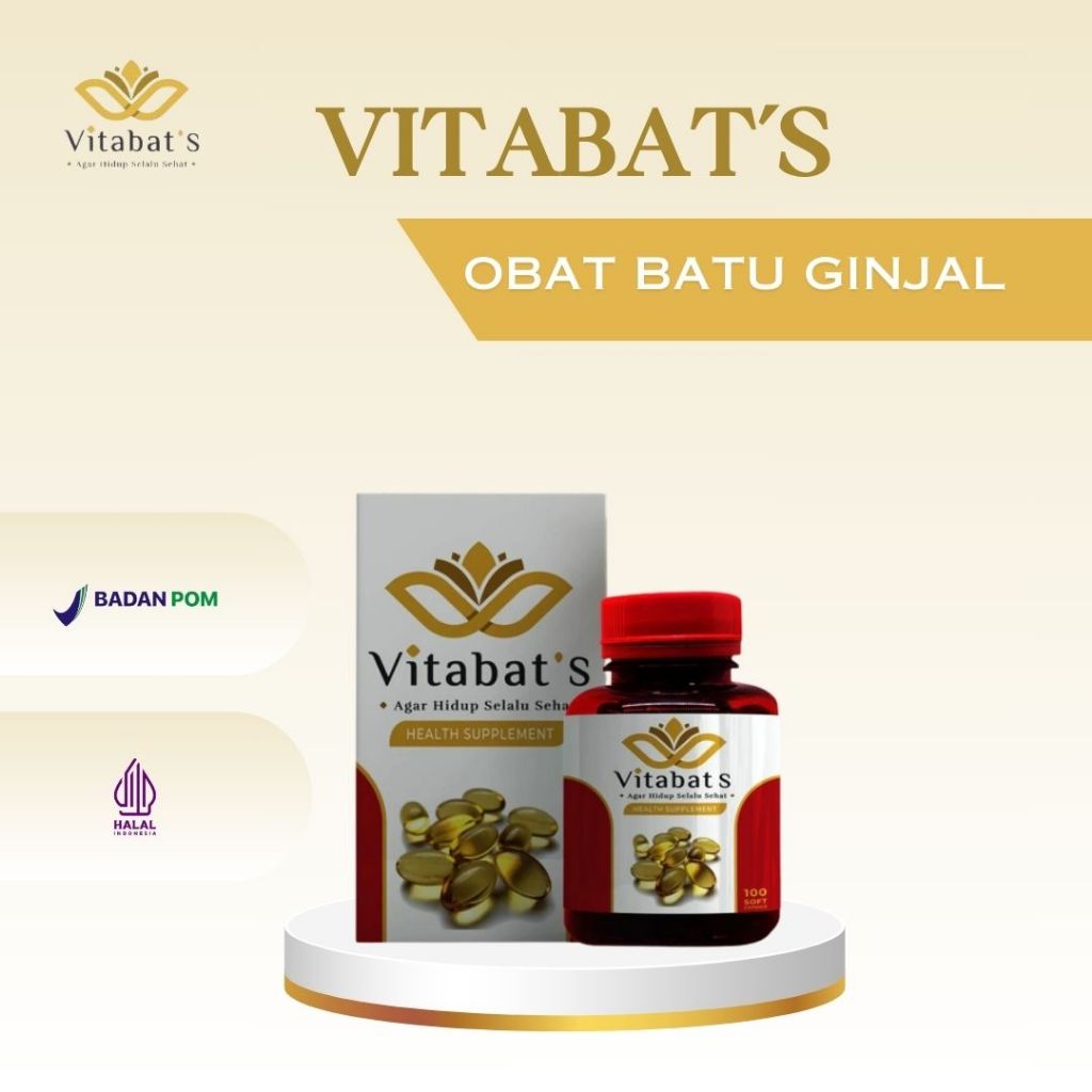 Jual Vitabats Asli Original | Obat Batu Ginjal / Herbal Penyakit Ginjal ...