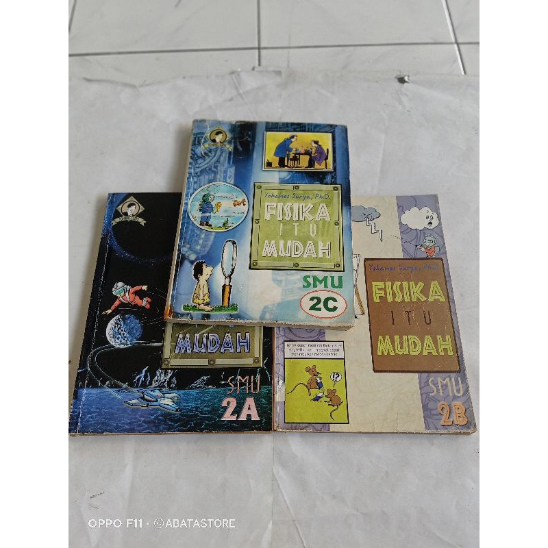 Jual Buku Fisika Itu Mudah Smu Kls 2a 2b 2c Yohanes Surya Shopee Indonesia 3258