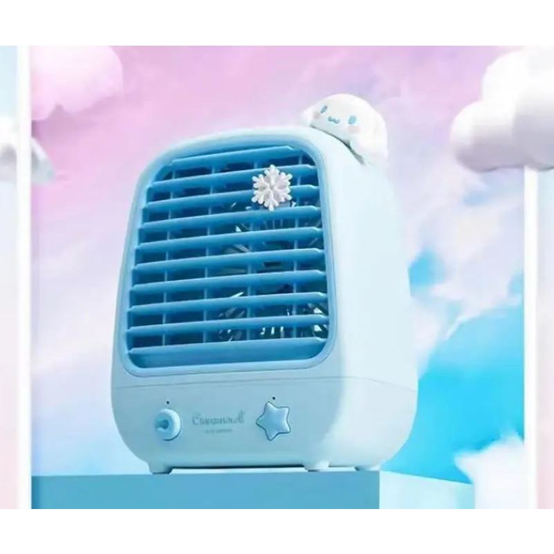 Jual Cinnamoroll Air Mist Fan Kipas Portable Sanrio Miniso Shopee Indonesia