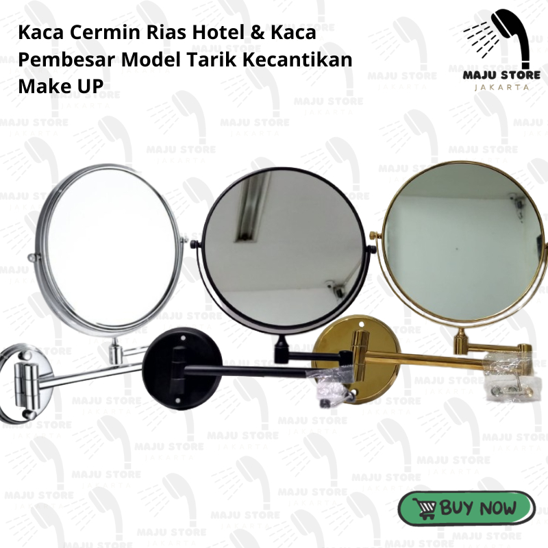 Jual Msj Kaca Cermin Rias Hotel And Kaca Pembesar Model Tarik Kecantikan Make Up Shopee 