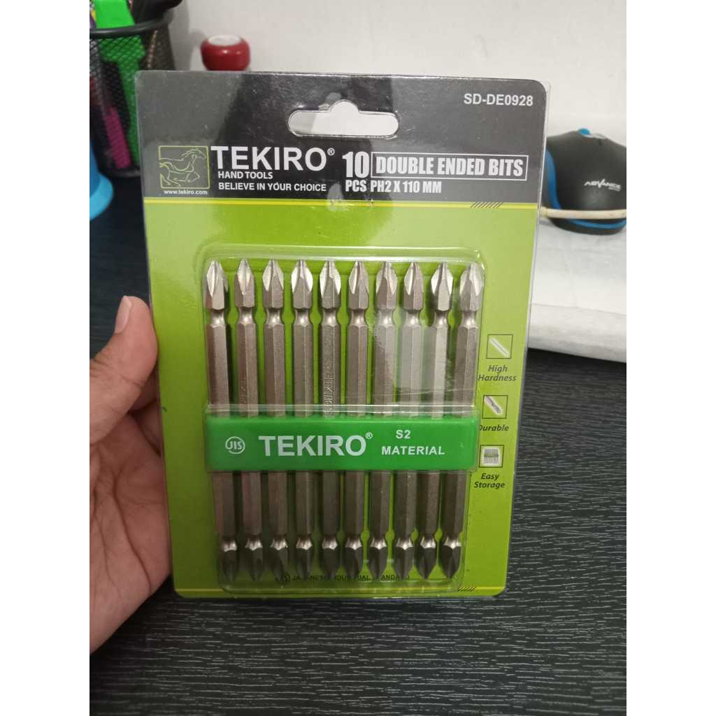 Jual Tekiro Mata Obeng Angin Ph X Papan Pcs Shopee Indonesia