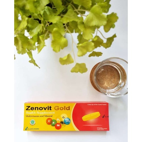 Jual Multivitamin Penunjang Immune - Zenovit GoId Isi 30 Kaplet ...