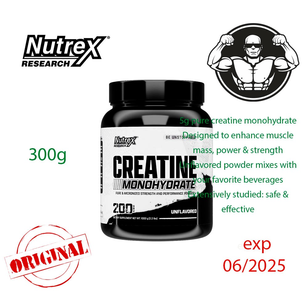 Jual Nutrex Creatine Monohydrate 300g Shopee Indonesia 1116