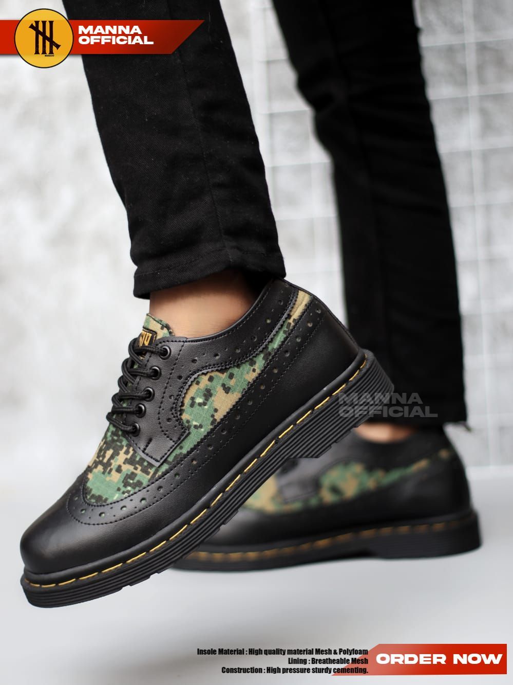 Jual Sepatu Formal Pantofel Kerja Docmart Pria Kemo | Shopee Indonesia
