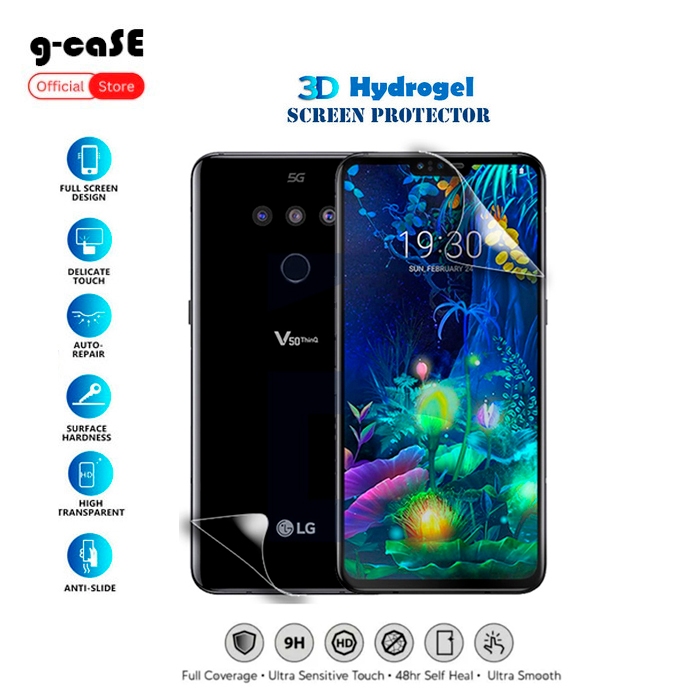 Jual G-caSE Anti Gores Jelly Hydrogel Lg G5 G6 G7 G7thinq G7fit G8 G8S ...