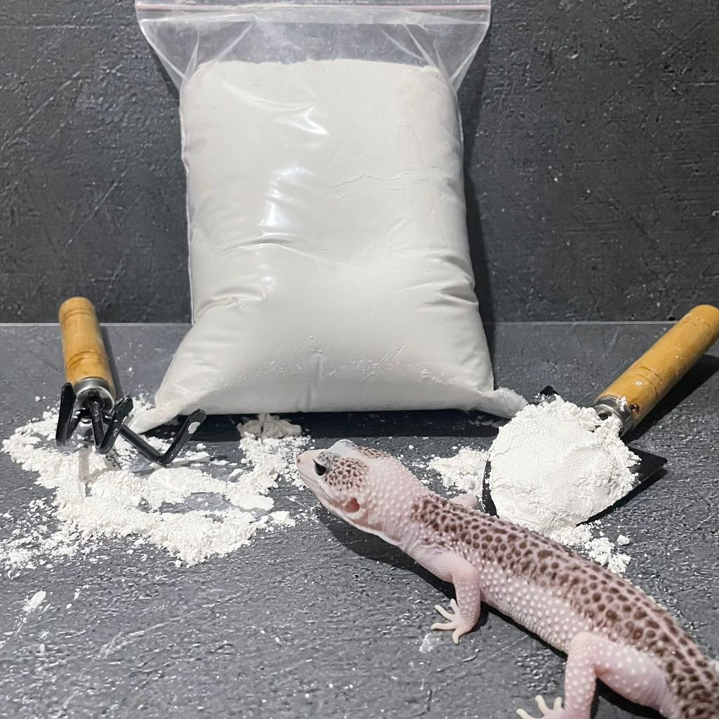 Jual KAPUR DOLOMIT PREMIUM KALSIUM CALCIUM LEOPARD GECKO ALAS KANDANG