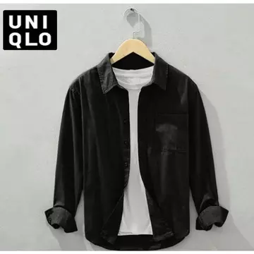 Kemeja Polos Pria Lengan Panjang Simpel Nyaman Dan Stylish