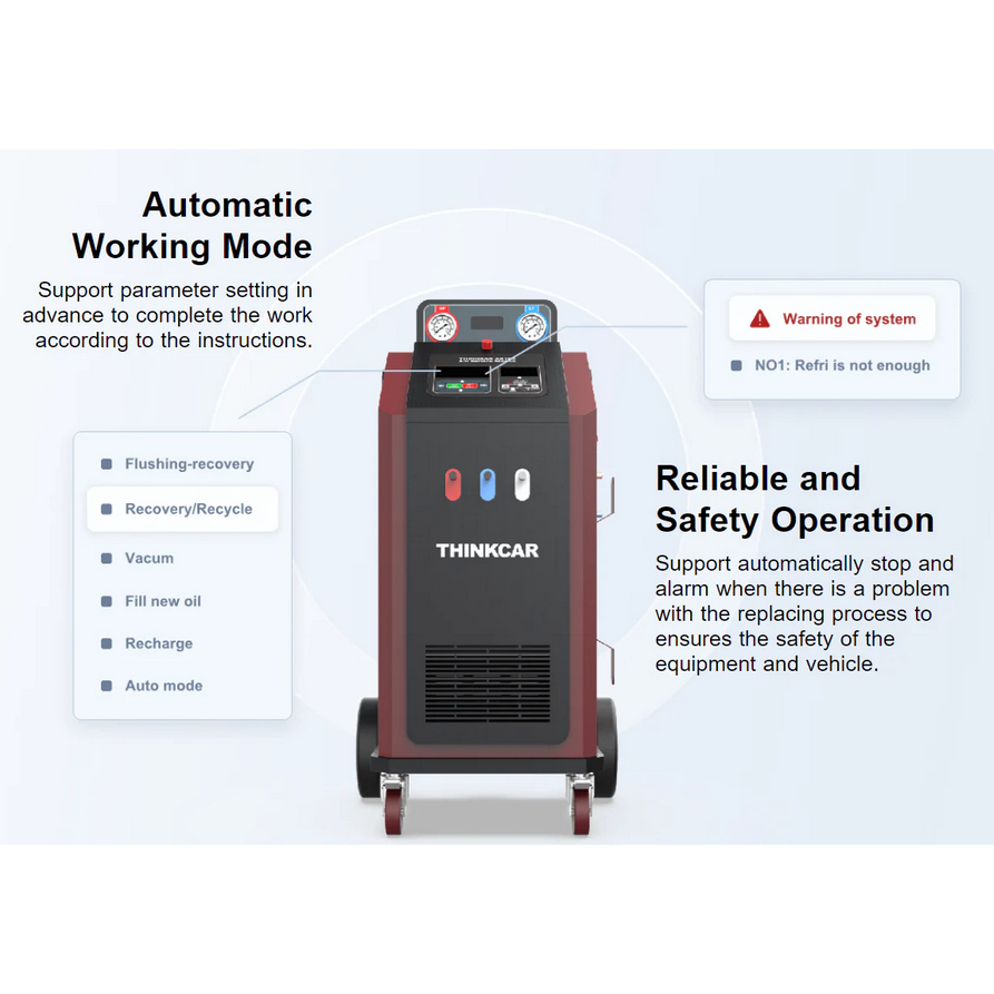 Jual AC flushing 4R/AC Service Refrigerant Recovery Machine Filling ...