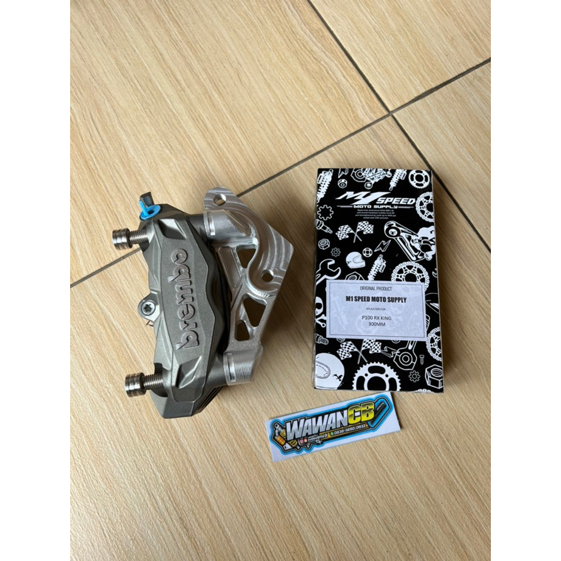Jual Kaliper Brembo M432 original baru set breket PNP Rx king RXking ...