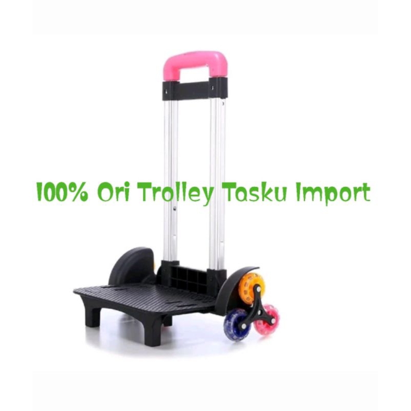Jual troli 2 roda dan troli 6 roda troli tas anak sekolah troli ...